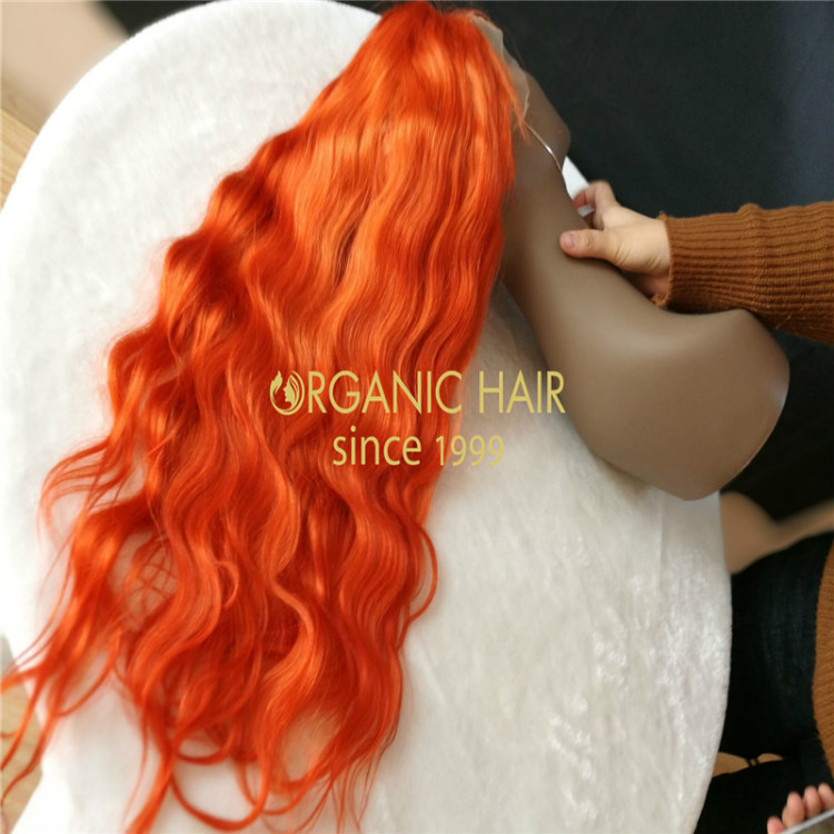Light color lace front wigs from Chinese factory GT27